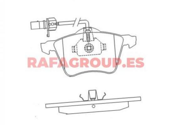 RG6771 - Pastillas de freno